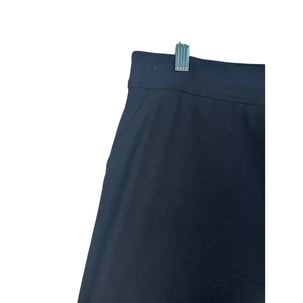 SPANX supersmooth™ PerfectFit Ponte Wide Leg Pant Size XL EUC Black Career